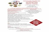 VFW 5915 Community Health Fair