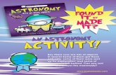 Astronomy - Found it or Made it Activity
