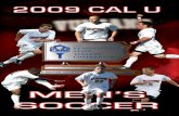 2009 Cal U Men's Soccer Guide
