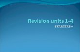 presentación revision 1-4 starters+