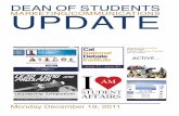 UCB DoS Marketing Update December 19, 2011