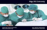 Edge Hill University Operating Department Practice Freshers Guide