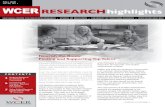WCER Research Highlights Fall 2008