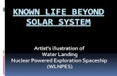 Known life beyond solar system