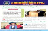 Unilorin Bulletin 1st April 2013