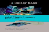 mini PhotoScanner User Guide