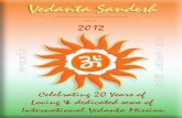 Vedanta Sandesh - Jan 2012