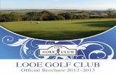 Looe Golf Club 2012 - 2013