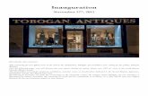 Inauguration of Tobogan Antiques gallery