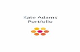 Kate Adams Portfolio