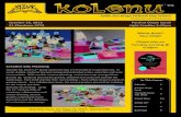 Kolenu Newsletter October 25, 2013