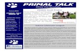 Official newsletter of PRIMAL Ultimate Club. Issue 3