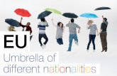 EU - Umbrela of diferent nations (draft design 01)
