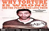 MET Playbill "Why Torture Is Wrong"