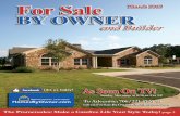 For Sale By Owner & Builder Magazine - March 2013