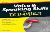 Voice & Speaking Skills For Dummies sample chapter