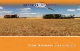 GrainSearch Trial Booklet 2011 - 12