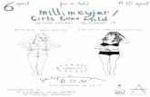 millimeyjar / Girls Gone Mild flyer