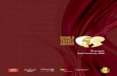 World travel Awards Europe Gala Ceremony Programme 2009