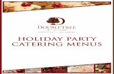 DoubleTree Holiday Catering Menus