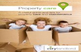 City Landlord - Property Care Guide