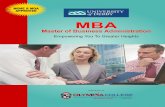 MASTER IN BUSINESS ADMINISTRATION, OLYMPIA COLLEGE, MALAYSIA