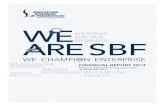 SBF Financial Report 2013