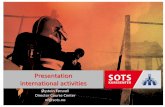 SOTS Course Center Presentation International Activities