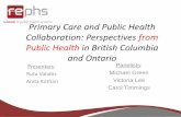 C2 Perspectives from Public Health in British Columbia and Ontario_Ruta Valaitis