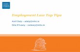 Employment Law Top Tips Seminar 10 July 2014