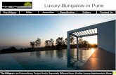 The Ridges offers Luxury Bungalow in Pune for Sale