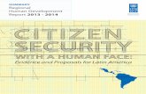 Human development report  2013 on citizen security in Latin America