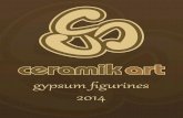Ceramik-Art Gypsum Figurines Catalogue 2014