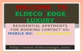 Eldeco edge 2bhk luxury flat in noida sec 119@8010280280
