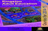 Kingston Adult Education Prospectus 2014-15