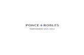 Ponce+Robles Temporada 2013-2014