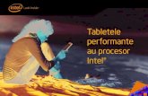 Tabletele performante au procesor Intel