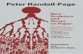 Peter Randall Page: New Sculpture and Works on Paper - Resource and Activity Pack
