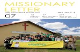 MISSIONARY LETTER Vol.6