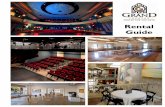 Grand theatre center for the arts rental guide