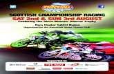 KMSC & Scottish Championship Racing programme - 2/3 August