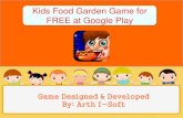 Kids food garden game for free at google play