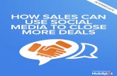 How sales can use social media to close more deals