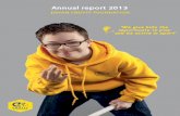 English summary of annual report Johan Cruyff Foundation 2013