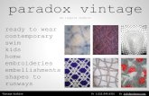 Paradox vintage trendsetting studio