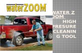Water zoom high presure cleaning tool