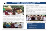 Summer 2014 Papua New Guinea Church Partnership Newsletter