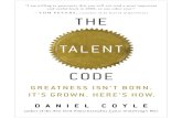 The talent code chapter1