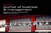 IAFOR Journal of Business & Management Volume I Issue II