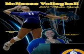 2014 McNeese Volleyball Media Guide